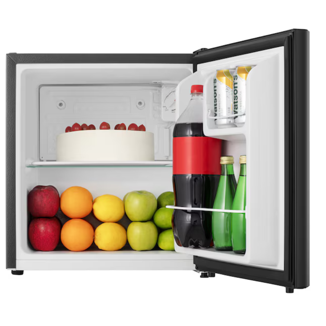 A-1 Hardware 1.6-cu ft Black Mini Fridge