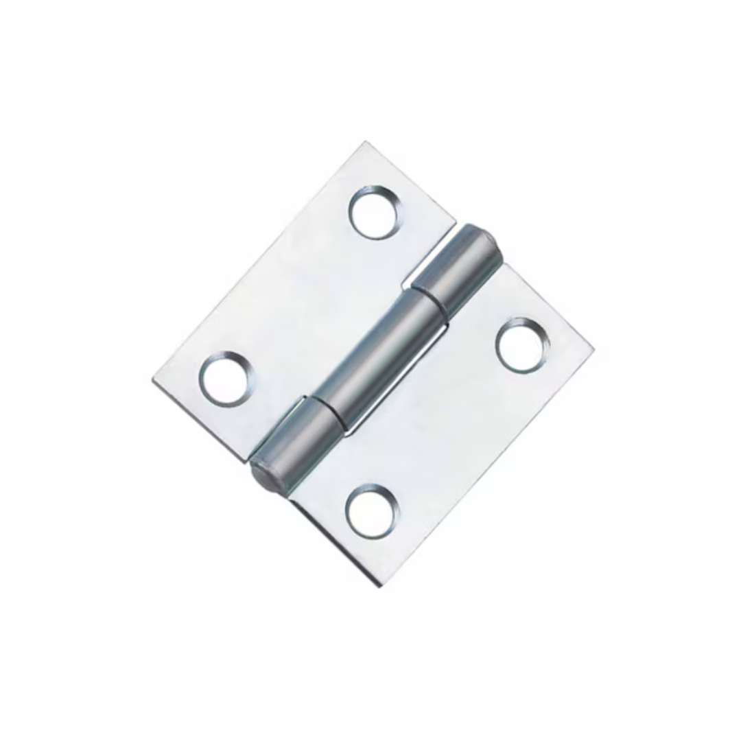 A-1 Hardware 1-1/2-in Silver Interior/Exterior Door Hinge (2 Pack)