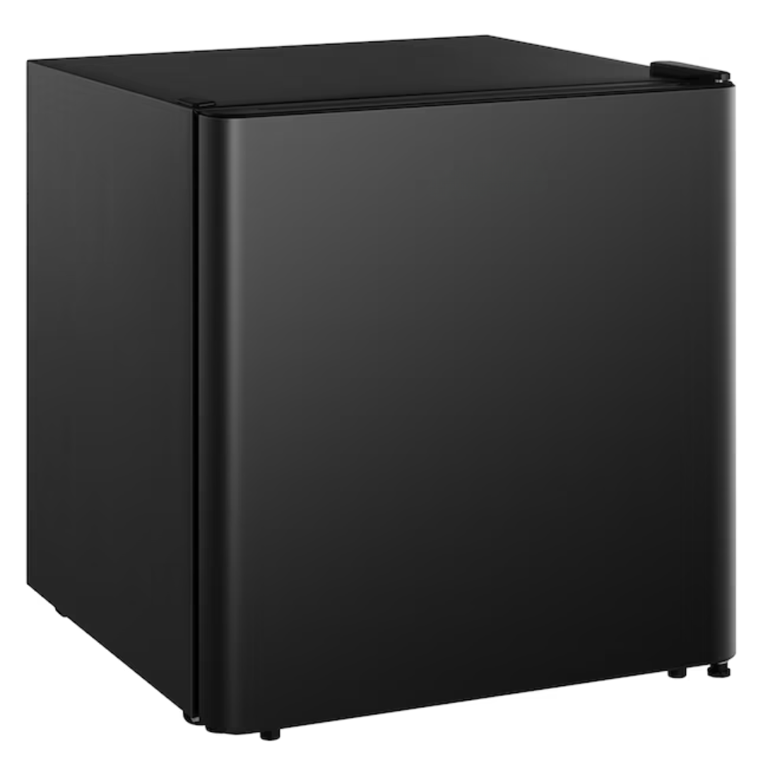 A-1 Hardware 1.6-cu ft Black Mini Fridge