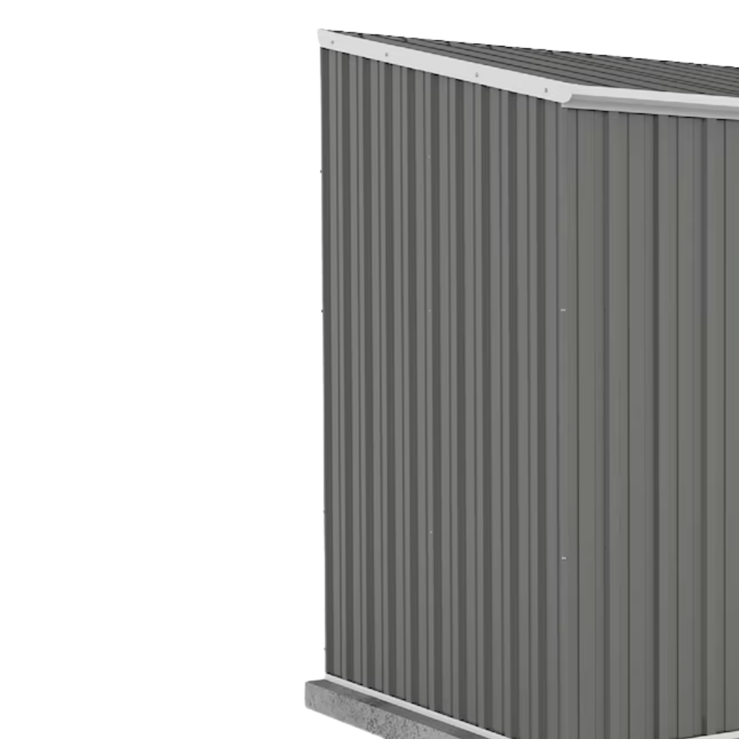 A-1 Hardware 6-ft x 8-ft Galvanized Steel Storage Shed